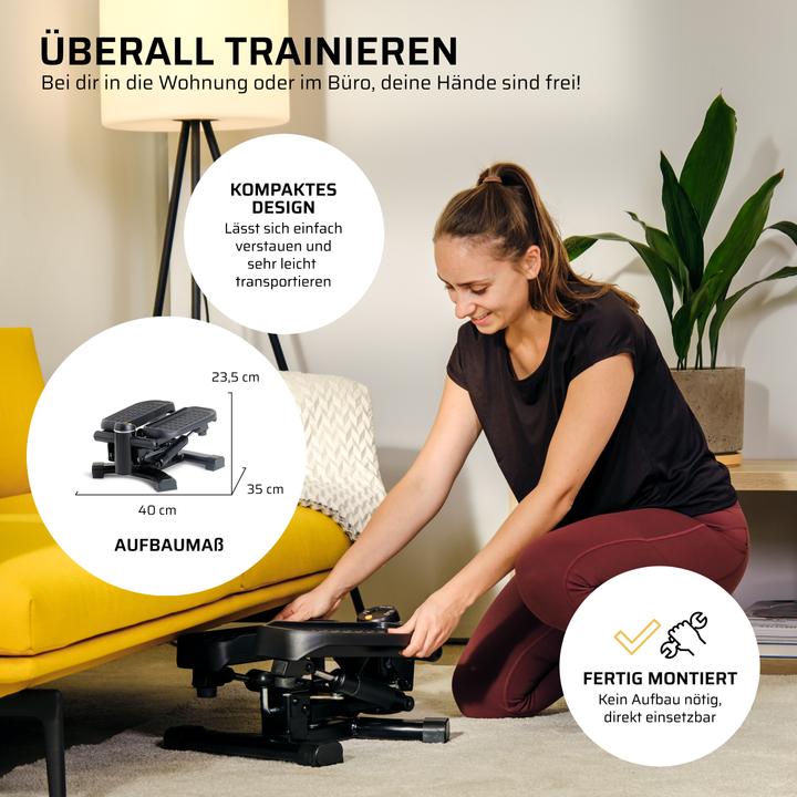 Produktbild Sportplus 2-in-1 Mini-Stepper, Grau