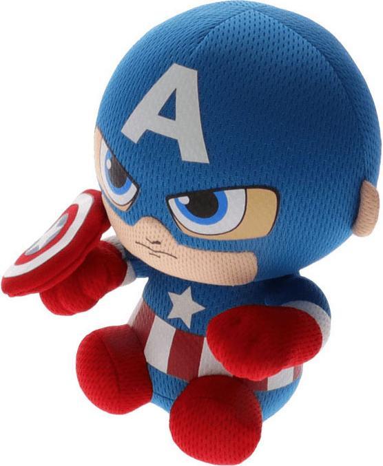 Immagine prodotto Ty Beanie Babies Marvel Captain America Soft 15cm (15 cm)