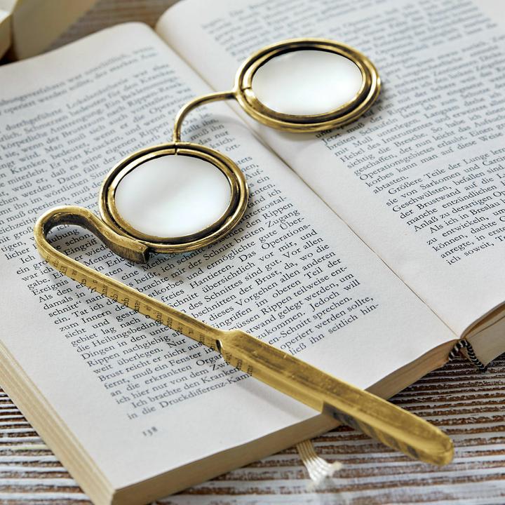 Produktbild Loberon Lupe Robert messing