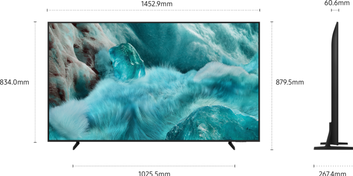Actual product image Samsung QE65Q7F (65", Q7F, QLED, 4K, 2025)