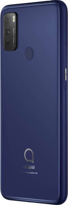 Actual product image Alcatel SIM phone 3L (2021) (64 GB, Blue, 6.52", Hybrid Dual SIM, 48 Mpx, 4G)