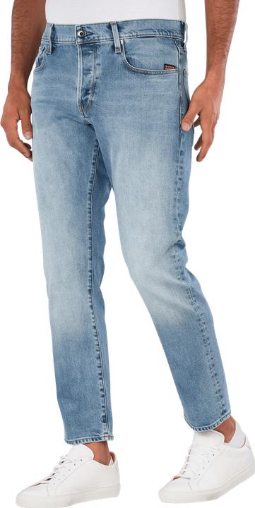 Produktbild G-Star 3301 Straight Tapered Jeans Elto Stretch indigo aged (W34/L34, W30/L32, W30/L34, W31/L32, W32/L34, W36/L32, W36/L34, W33/L32, W29/L32, W34/L32)