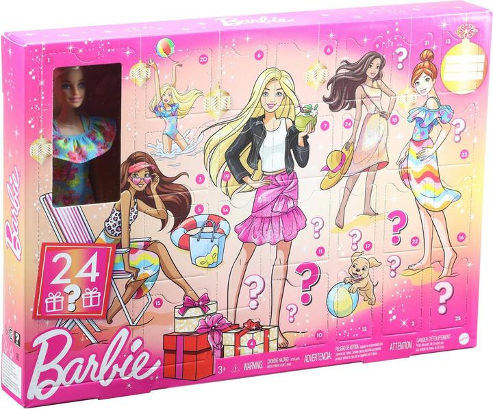 Actual product image Barbie Advent calendar