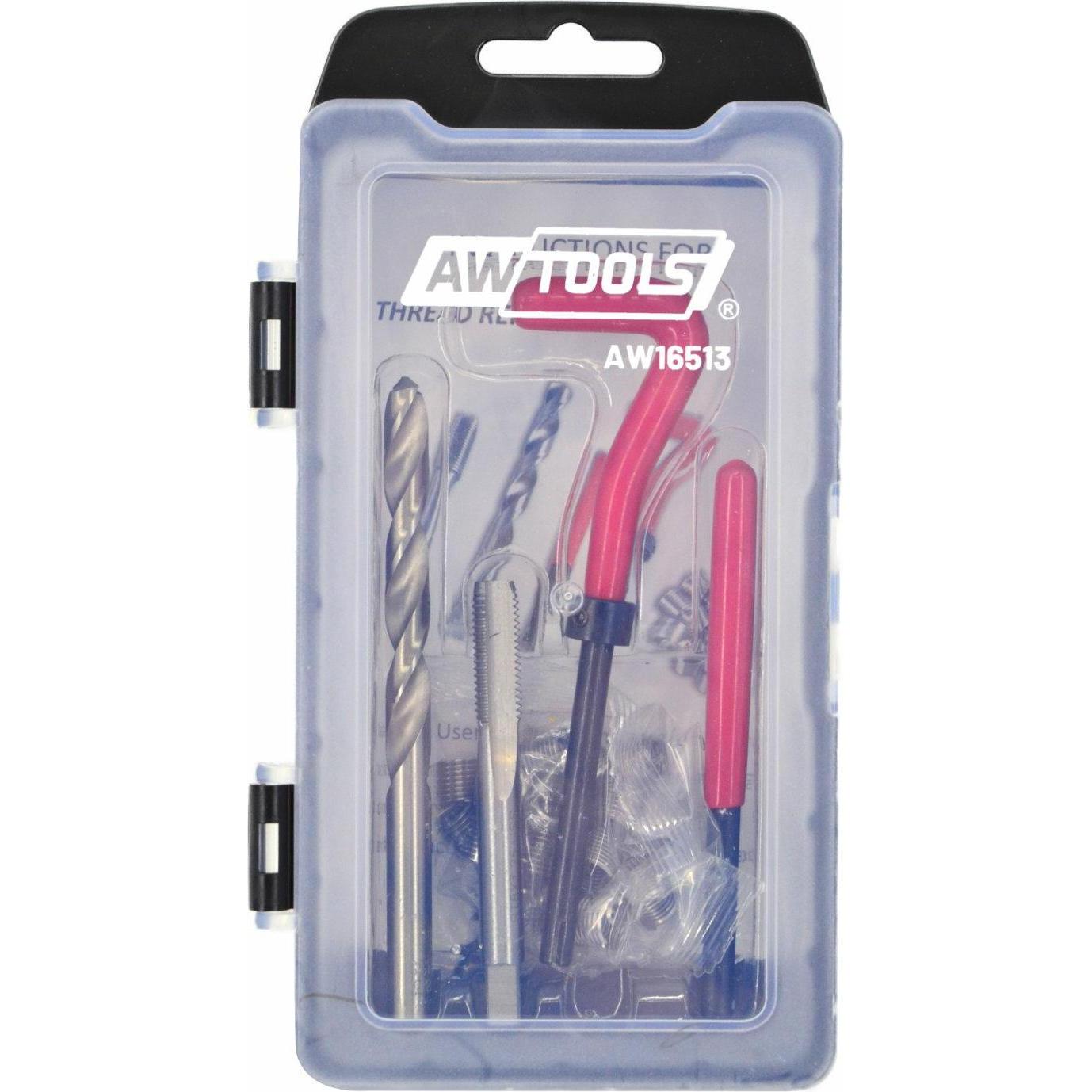 Awtools, Gewindeschneider + Gewindebohrer, ZESTAW DO NAPRAWY GWINTÓW M10x1.5 30 szt.