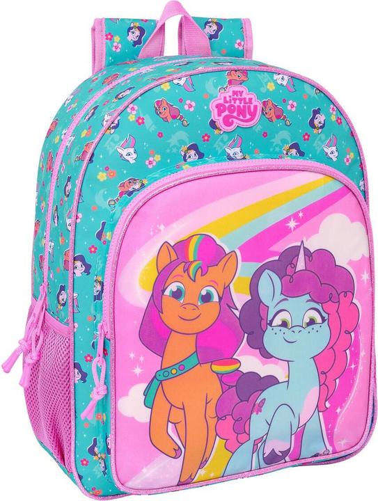 Produktbild My Little Pony Schulrucksack Magic Rosa türkis 33 x 42 x 14 cm