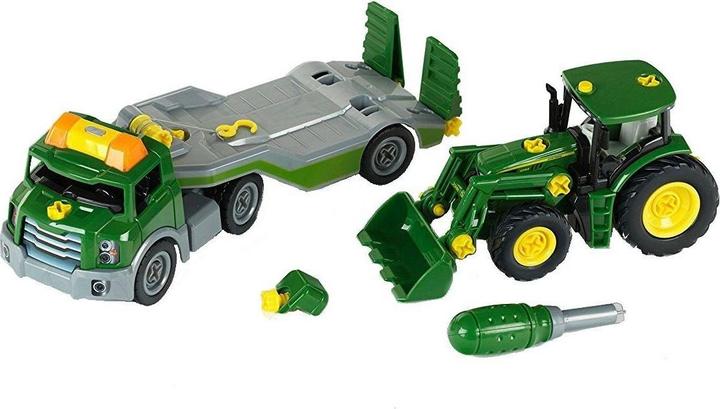 Produktbild Theo Klein Transporter mit John Deere Traktor