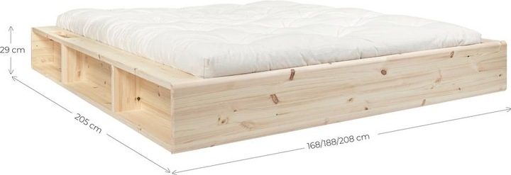 Actual product image Karup Design Ziggy (160 x 200 cm)