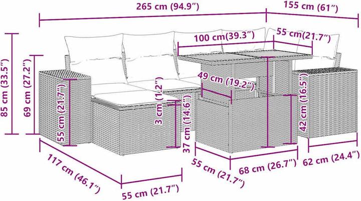 Produktbild vidaXL Remington