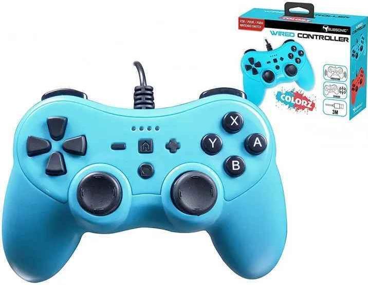 Subsonic Contrôleur Pad Gamepad Do Nintendo Switch / Switch Oled - Niebieski (Switch OLED, Switch)
