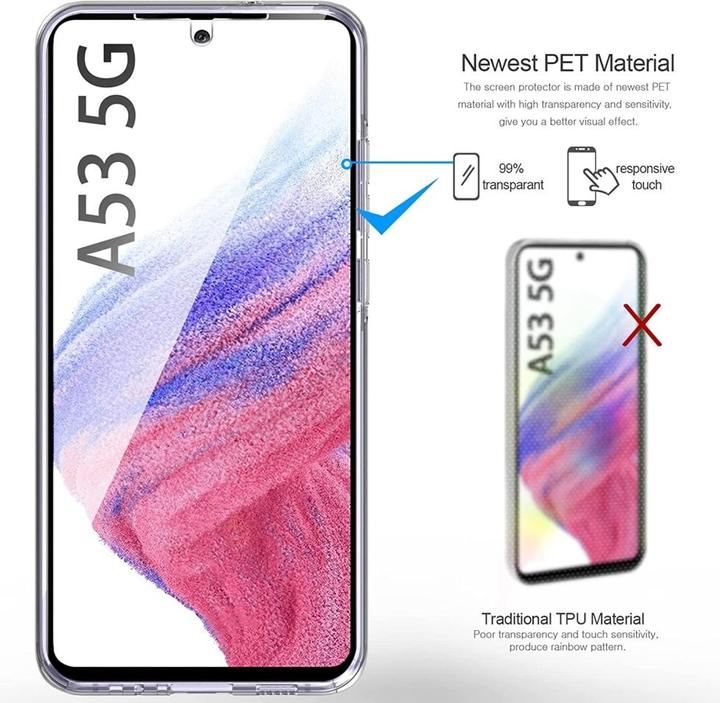 Actual product image Screenguard Touch Case 360 degrees (Samsung Galaxy A53 5G)