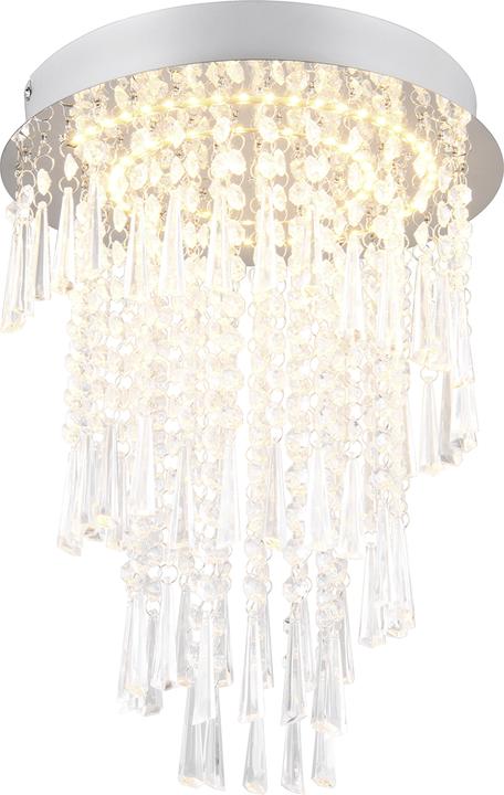 Produktbild Reality Pomp LED Deckenleuchte 18W ⌀30cm dimmbar Chrom CCT einstellbare Lichtfarbe Nachtlicht (2400 lm)