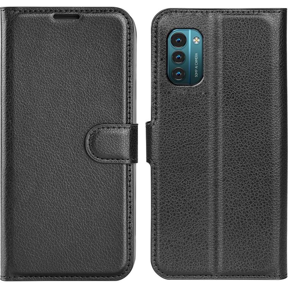 Thumbnail - Screenguard Nokia G21 Leather Guard Lederhülle (Nokia G21), Smartphone Hülle, Schwarz