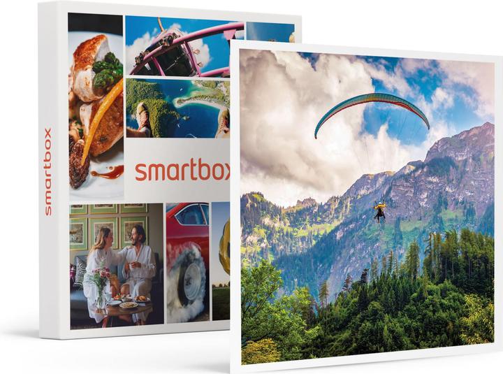Smartbox Paragliding Nervenkitzel: 1 adrenalingeladener Flug über das Barrhorn mit Video-Souvenir (2 Pers.)