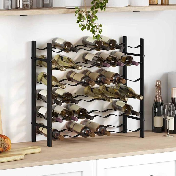Actual product image vidaXL Weinregal (36 bottles, 64 x 22 x 58.50 cm)