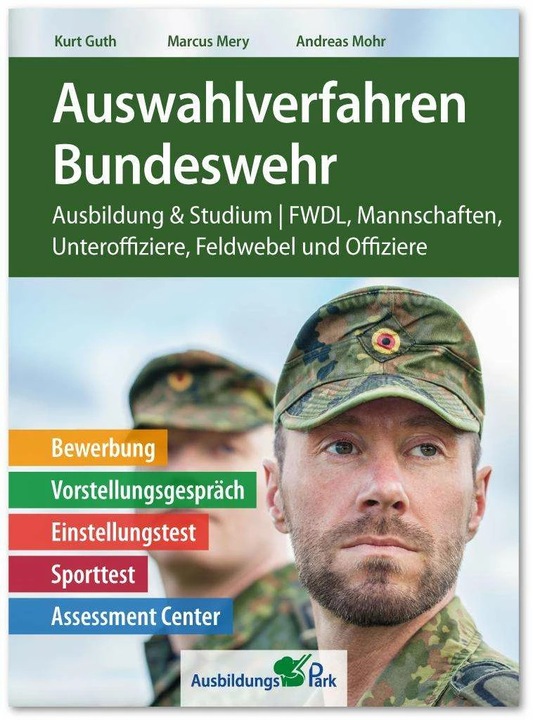 Produktbild Auswahlverfahren Bundeswehr (Deutsch, Kurt Guth, Marcus Mery, Andreas Mohr, 2019)
