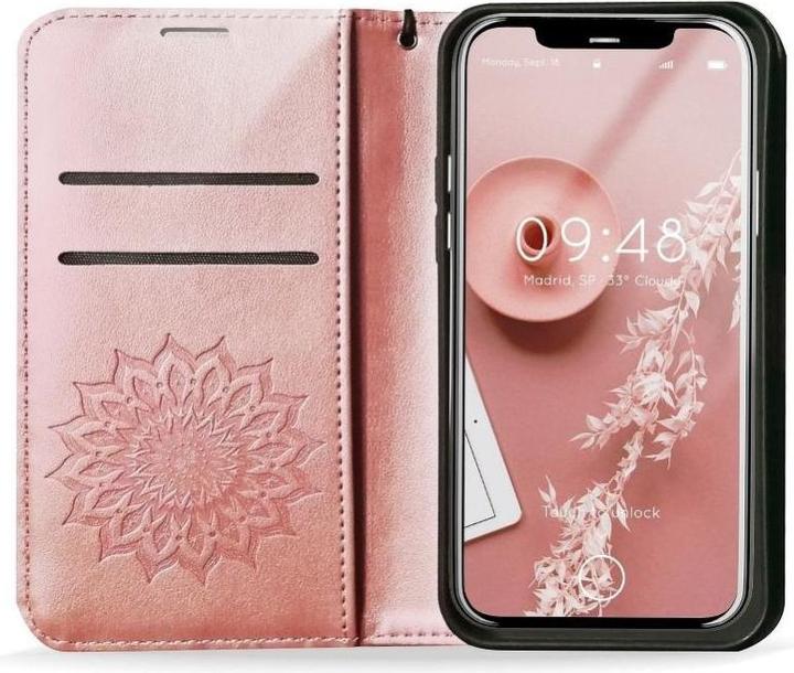 Produktbild Forcell Back panel cover OEM MEZZO Book case for SAMSUNG A32 5G mandala rose gold (Samsung Galaxy A32 5G)