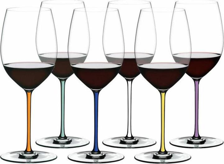 Produktbild Riedel Set Cabernet/Merlot FATTO A MANO (70.90 cl, 6 Gläser, Rotweingläser)