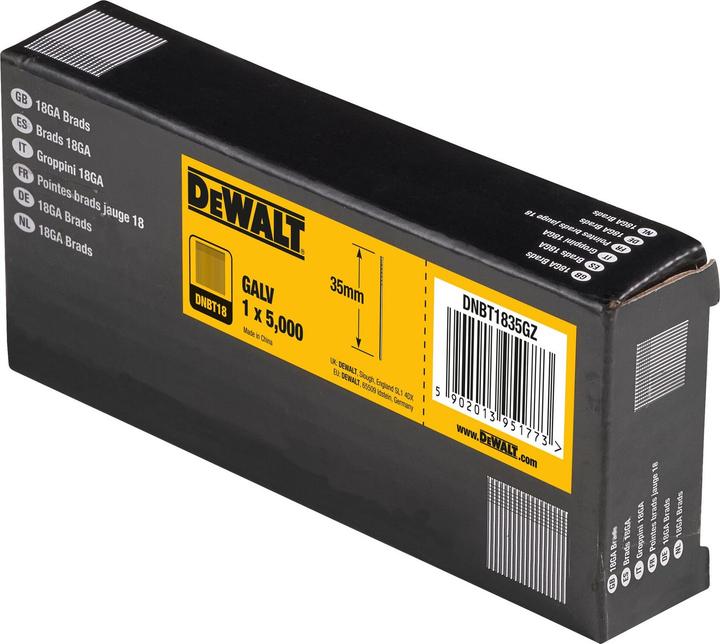 Image du produit DeWalt Clou à tête refoulé