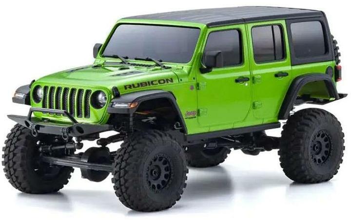 Image du produit Kyosho Scale Crawler Mini-Z Jeep Wrangler Rubicon Mojito ARTR, 1:24 (RTR Prêt à fonctionner)