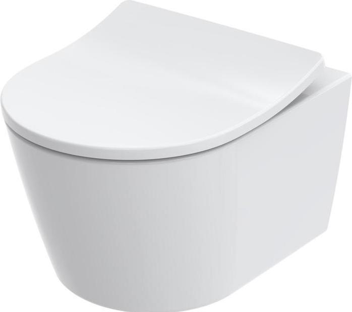 Actual product image TOTO RP Wall-hung WC Compact deep rimless for RP WC seat Compact white