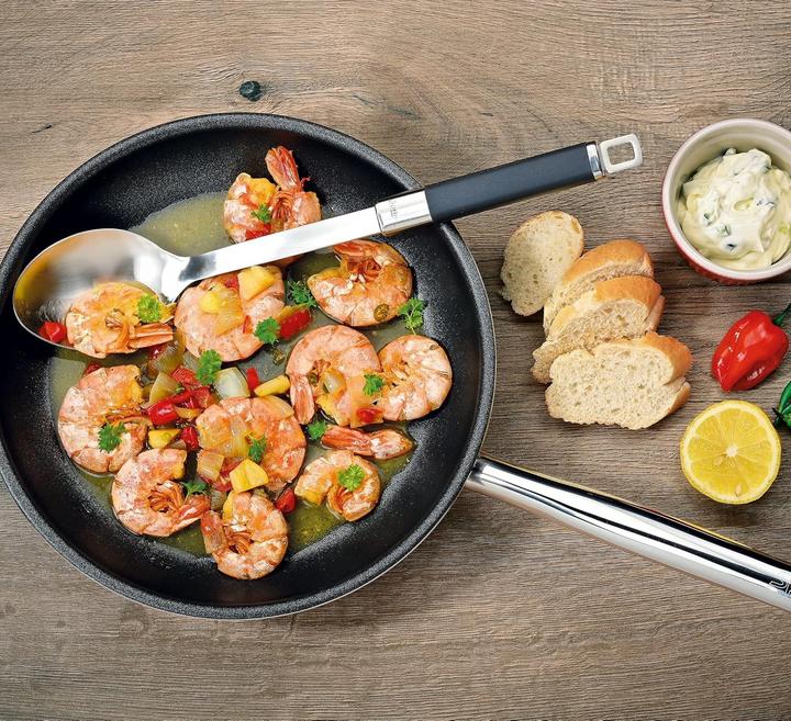 Image du produit Spring Poêle à servir haute VULCANO INTENSE PRO 28 cm Antiadhésive INDUCTION (28 cm, Acier inoxydable)