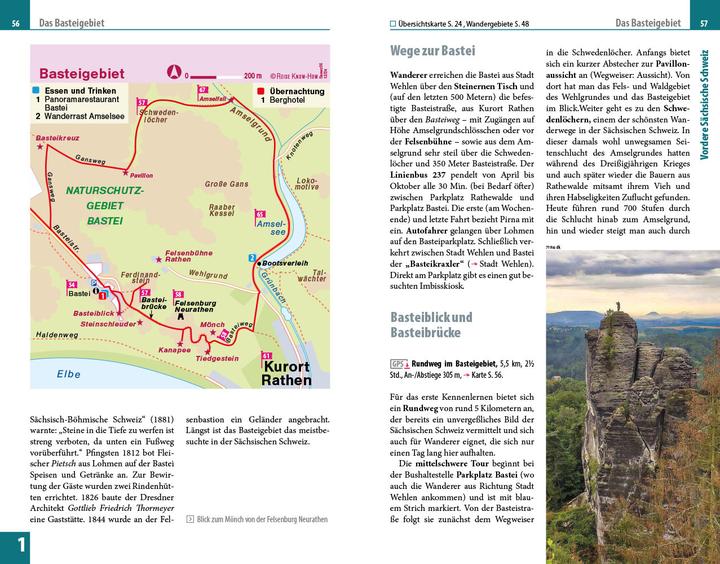 Immagine prodotto Guida di viaggio Svizzera sassone con Dresda (Tedesco, Detlef Krell, 2024)
