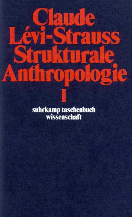 Produktbild Strukturale Anthropologie I (Deutsch, Claude Lévi-Strauss, 1977)