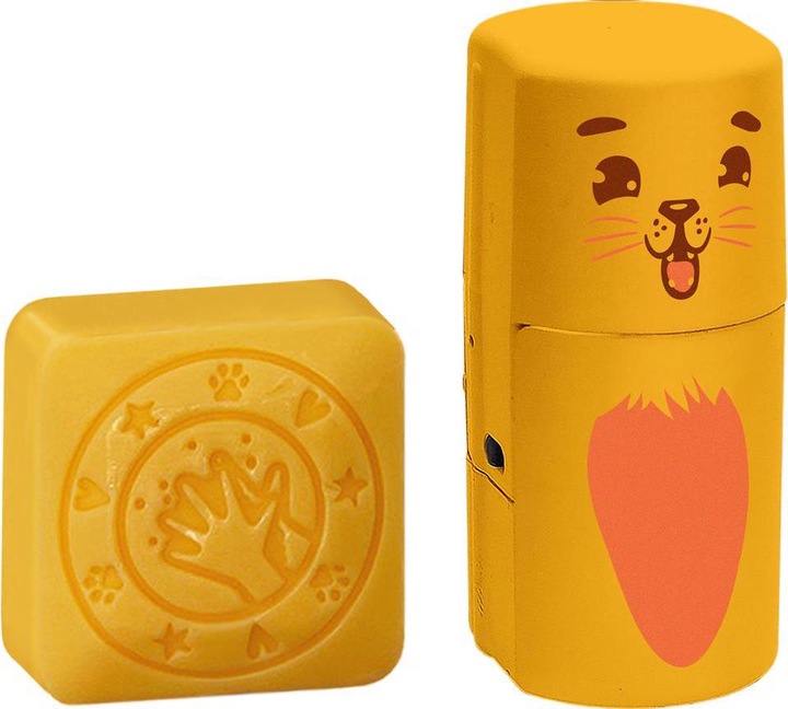 Immagine prodotto Colop Motivo Timbro + Sapone per le mani Cleany LEO Lion, Arancione