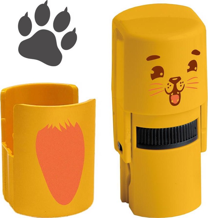 Immagine prodotto Colop Motivo Timbro + Sapone per le mani Cleany LEO Lion, Arancione