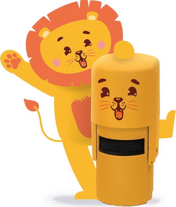 Immagine prodotto Colop Motivo Timbro + Sapone per le mani Cleany LEO Lion, Arancione