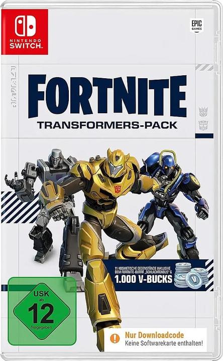 Produktbild Epic Fortnite - Transformers Pack (Switch, Switch Lite, Switch OLED, DE)