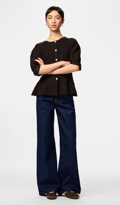 Produktbild Pieces PCSILLY PUFFÄRMEL Strickjacke (L)