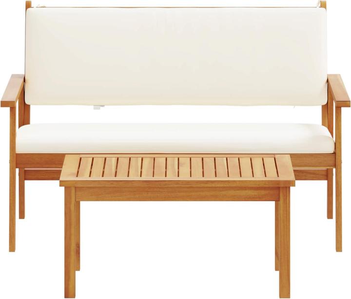 Actual product image vidaXL Garden bench set