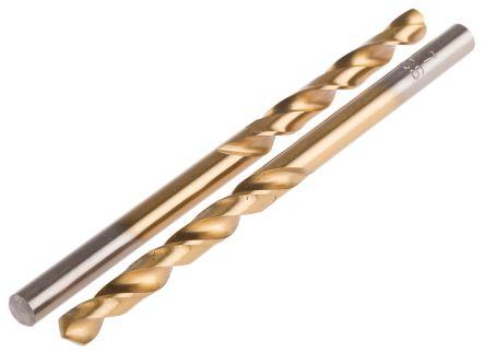 Produktbild RS PRO HSS TiN Spiralbohrer 4,7mm (4.7 Millimeter)