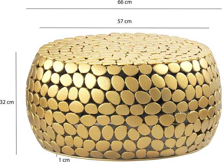 Image du produit Wohnling Aluminium (66 x 66 x 32 cm)