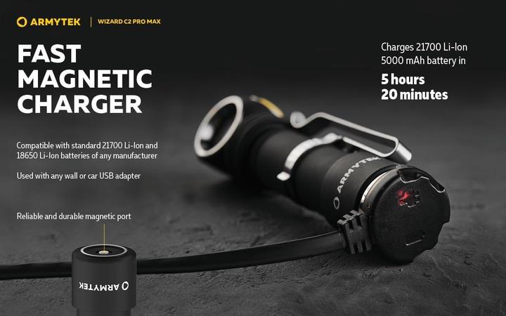 Produktbild ArmyTek Wizard C2 Pro Max (12.15 cm, 4000 lm)