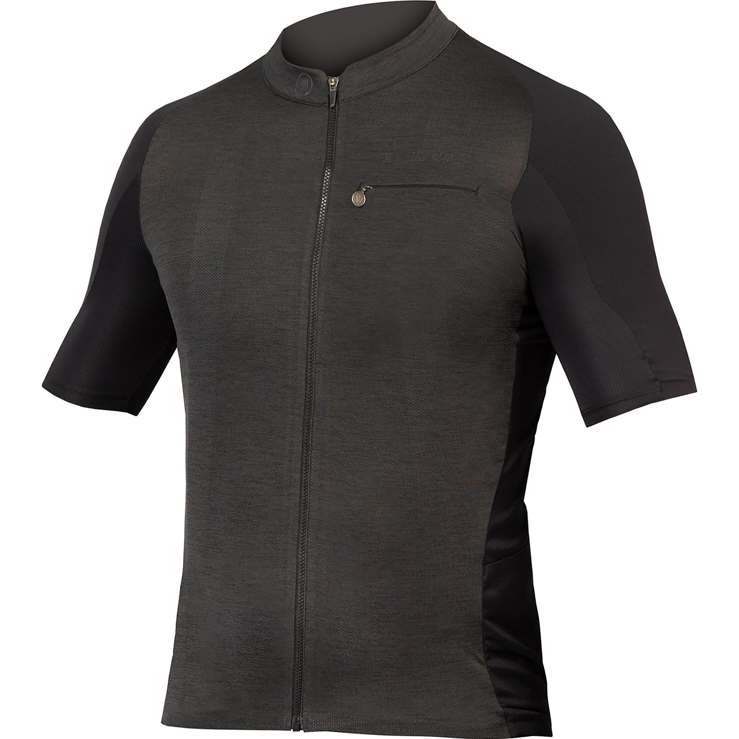 Endura, Herren, Velotrikot, GV500 Reiver Kurzarmtrikot (L), Schwarz, L