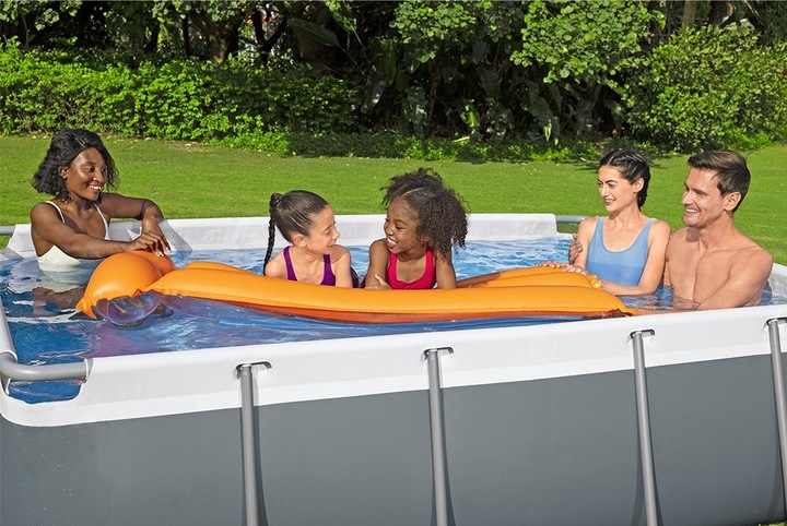 Produktbild Bestway Power Steel Frame Pool-Set 282 x 196 x 84 cm (282 x 196 x 84 cm)
