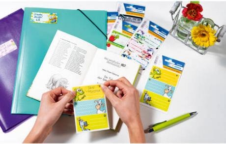 Image du produit Herma Étiquettes en hêtre