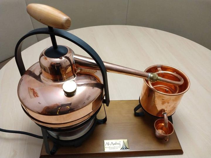 Produktbild Ich-zapfe Destille 1,25 Liter mit Spiritusbrenner