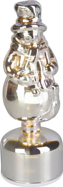 Produktbild MICA Living LED Schneemann mit 3D-Effekt - Glas - ca. 9x25,5 cm