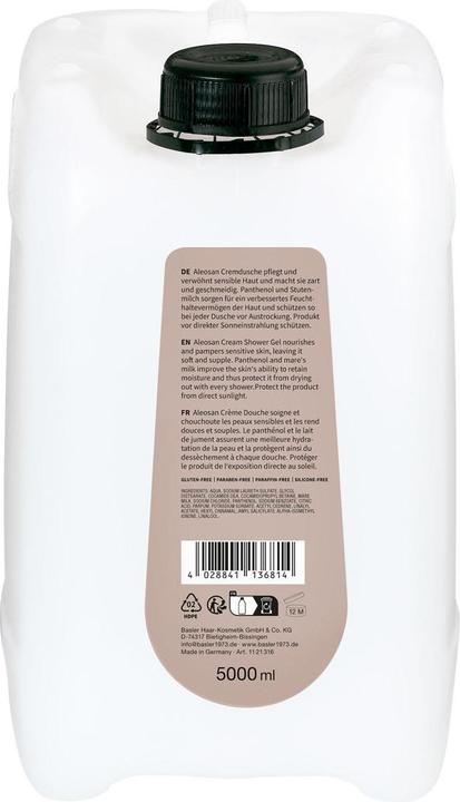 Produktbild Basler Aleosan Stutenmilch Creme-Duschbad (5000 ml)