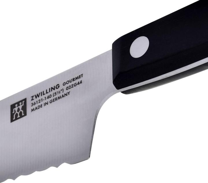 Produktbild Zwilling Gourmet Kochmesser Wellenschliff Compact, 140 mm (14 cm)