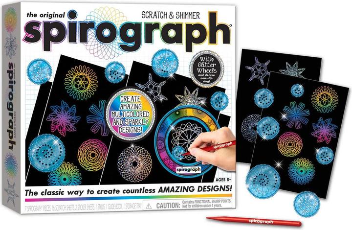 Produktbild Sheny Spirograph Scratch & Shimmer