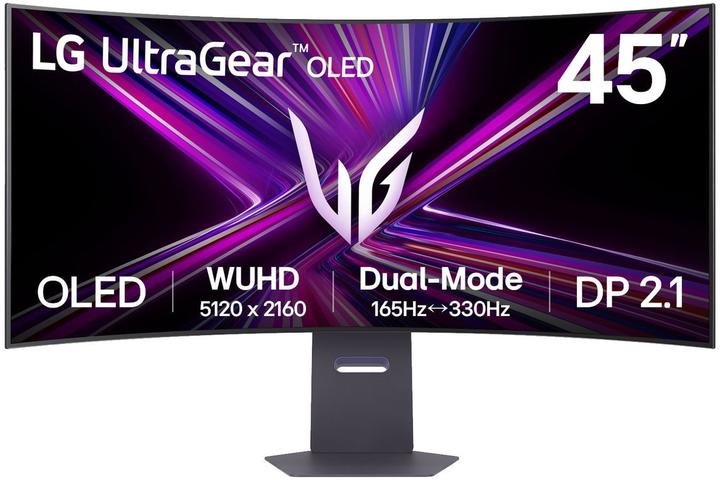 LG UltraGear 45GX950A-B (5120 x 2160 pixels, 44.50")