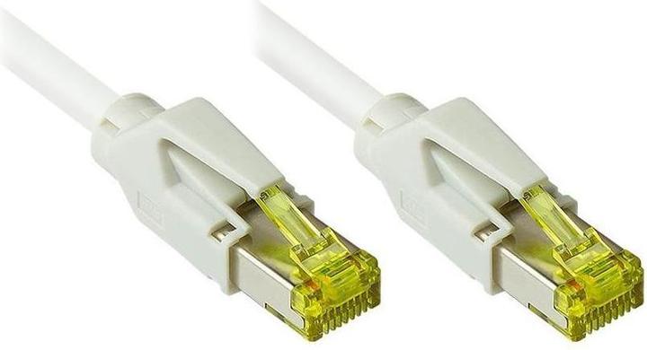 Produktbild Good Connections Patchkabel Cat. 7 Draka UC900 Rohkabel (900MHz) Hirose TM31 Stecker beidseitig, weiss, 30m (S/FTP, CAT7, 30 m)