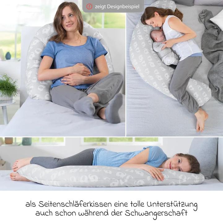 Produktbild Theraline Stillkissen Stillkissen Das Komfort mit Mikroperlen-Füllung inkl. (34 x 180 cm)