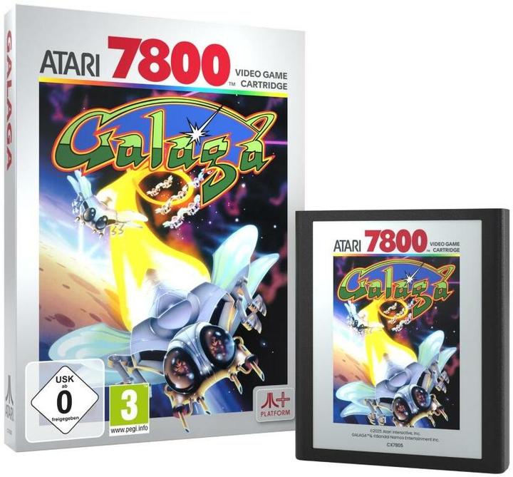 Image du produit Atari Galaga ( 2600+/ 2700+/ 2700) Cartridge (Atari, DE)