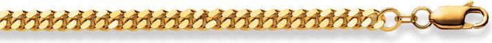 Image du produit Natsumi Schmuck Bijoux de bras en or jaune 18K/750 Panzer 4.2mm 19cm (19 cm, 750/18 K Or jaune)