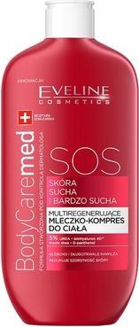 Image du produit Eveline Body Caremed+ Lait multi-régénérant-Compression dans le corps pour marquer le sec et le très sec (Lait pour le corps, 350 ml)